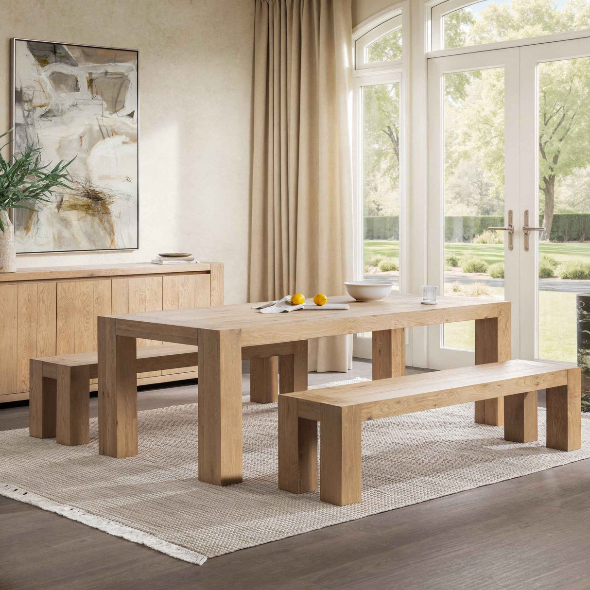 Bristol Bench - Coastal Haven by Classic Home at Eve Furniture
