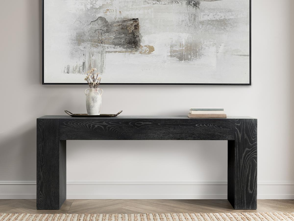 Bristol Black Console Table by Classic Home at Eve Furniture
