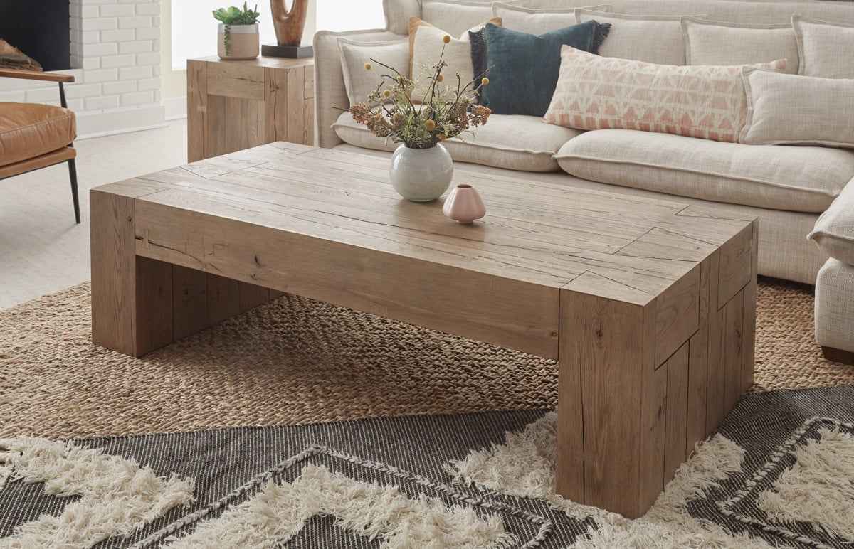 Bristol Cafe Brown Coffee Table by Classic Home at Eve Furniture