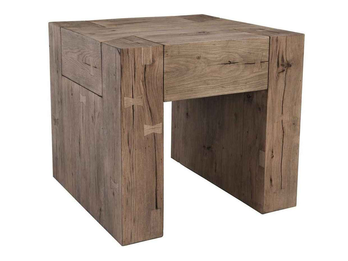 Bristol Cafe Brown End Table by Classic Home at Eve Furniture