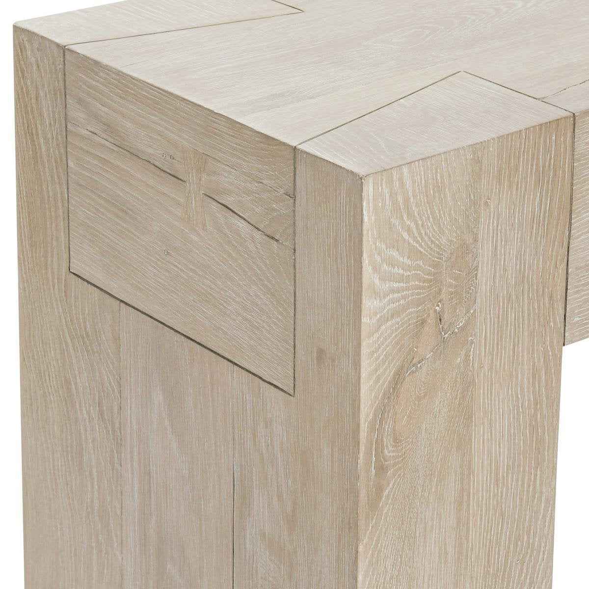 Bristol Console Table - Aged Cream by Classic Home at Eve Furniture