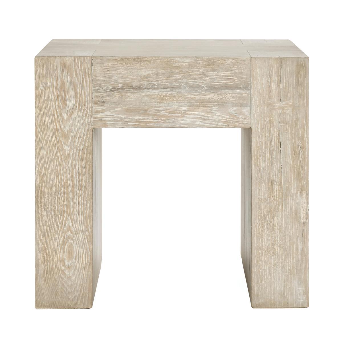Bristol End Table - Aged Cream by Classic Home at Eve Furniture