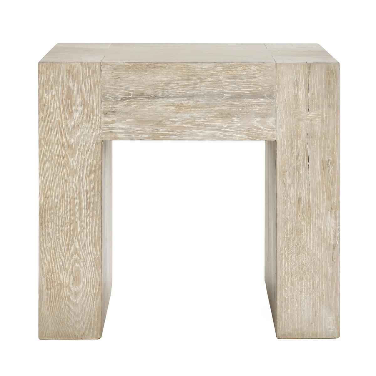 Bristol End Table - Aged Cream by Classic Home at Eve Furniture