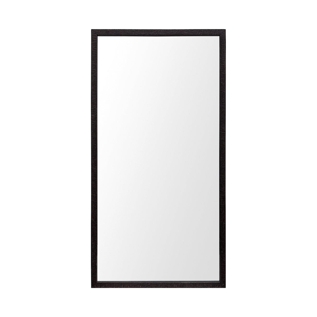 Bristol Espresso 20x40 Faux Wood Frame Bathroom Vanity Mirror by Mercana at Eve Furniture