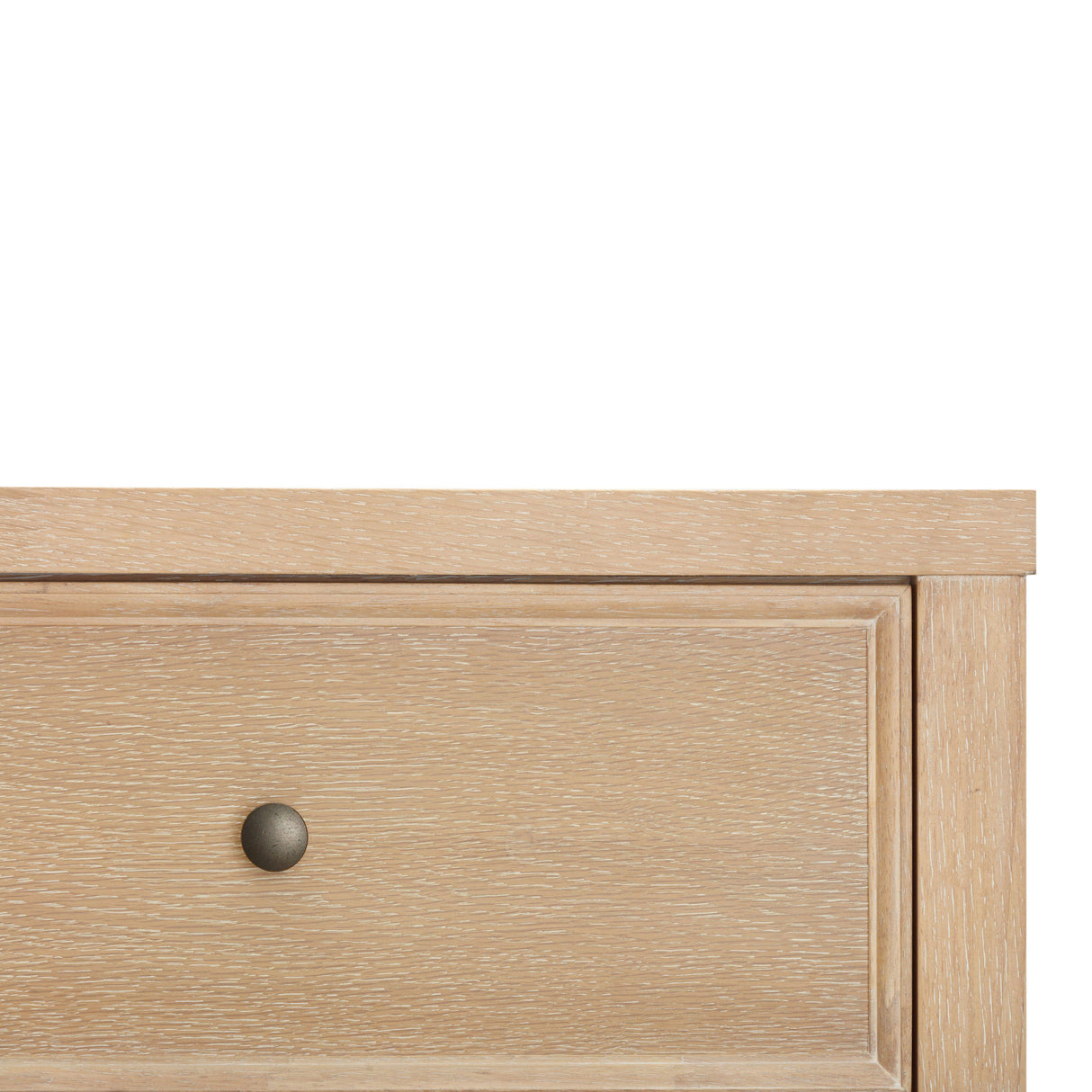 Bristol Park Whitewashed Oak Wood Chest by TOV Furniture at Eve Furniture