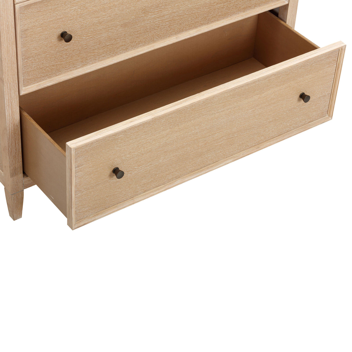 Bristol Park Whitewashed Oak Wood Chest by TOV Furniture at Eve Furniture