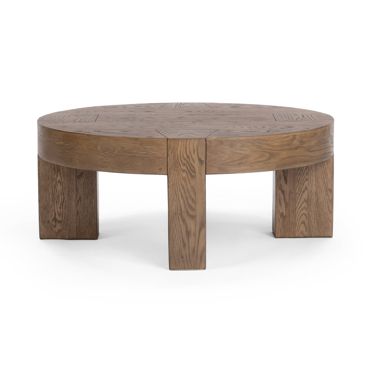 Bristol Round Coffee Table - Cafe Brown by Classic Home at Eve Furniture