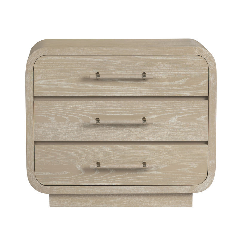 Bristol Tan Three-Drawer Chest by Crestview at Eve Furniture