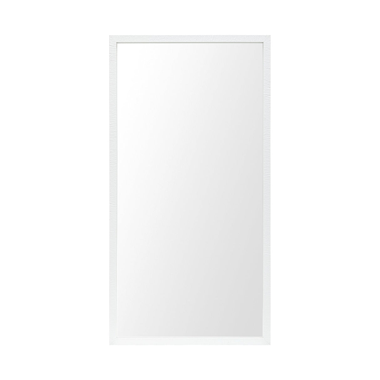 Bristol White Plain 3Mil Mirror by Mercana at Eve Furniture