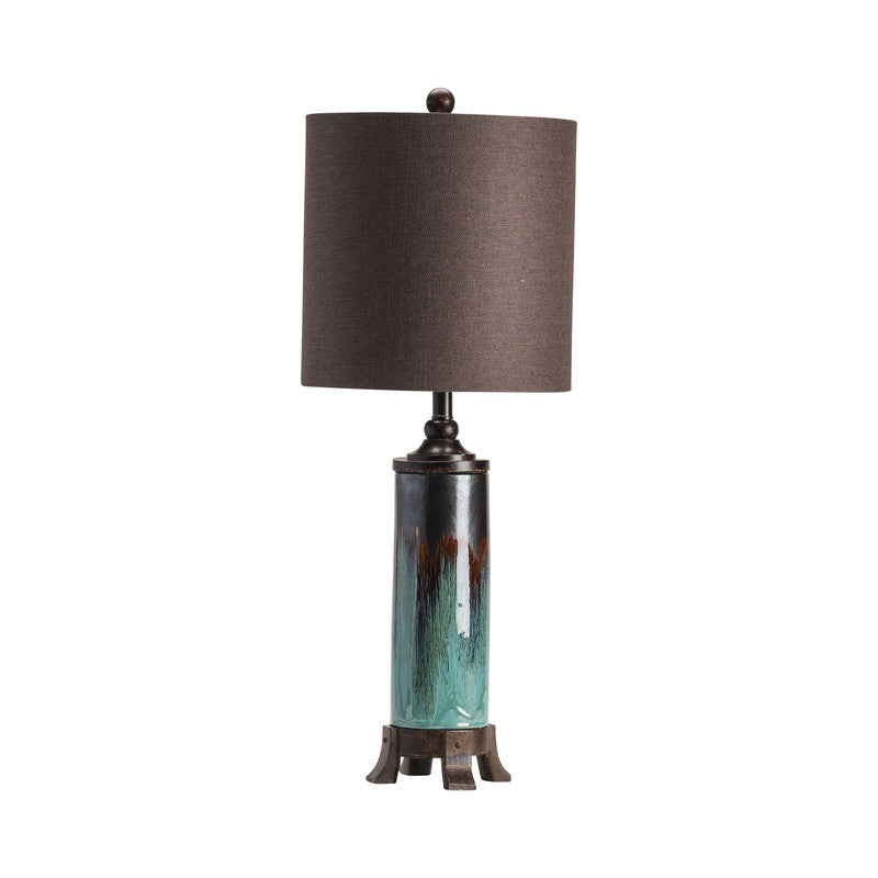 Briston Blue Table Lamp (Set of 2) by Crestview at Eve Furniture