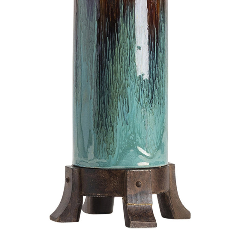 Briston Blue Table Lamp (Set of 2) by Crestview at Eve Furniture
