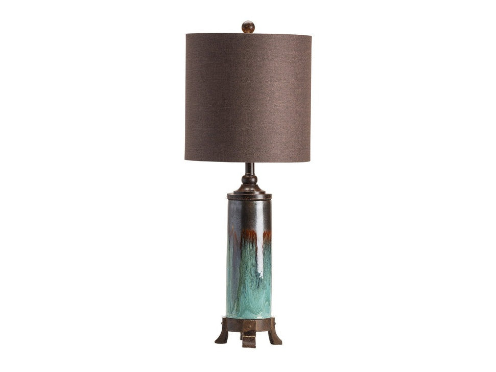 Briston Blue Table Lamp (Set of 2) by Crestview at Eve Furniture
