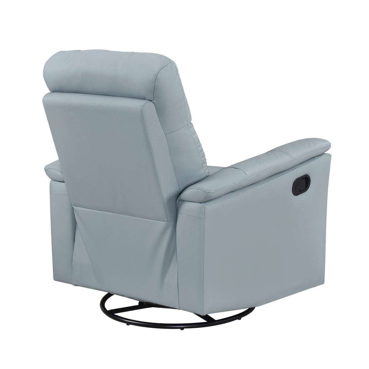 Bristow Blue Swivel Glider Reclining Chair