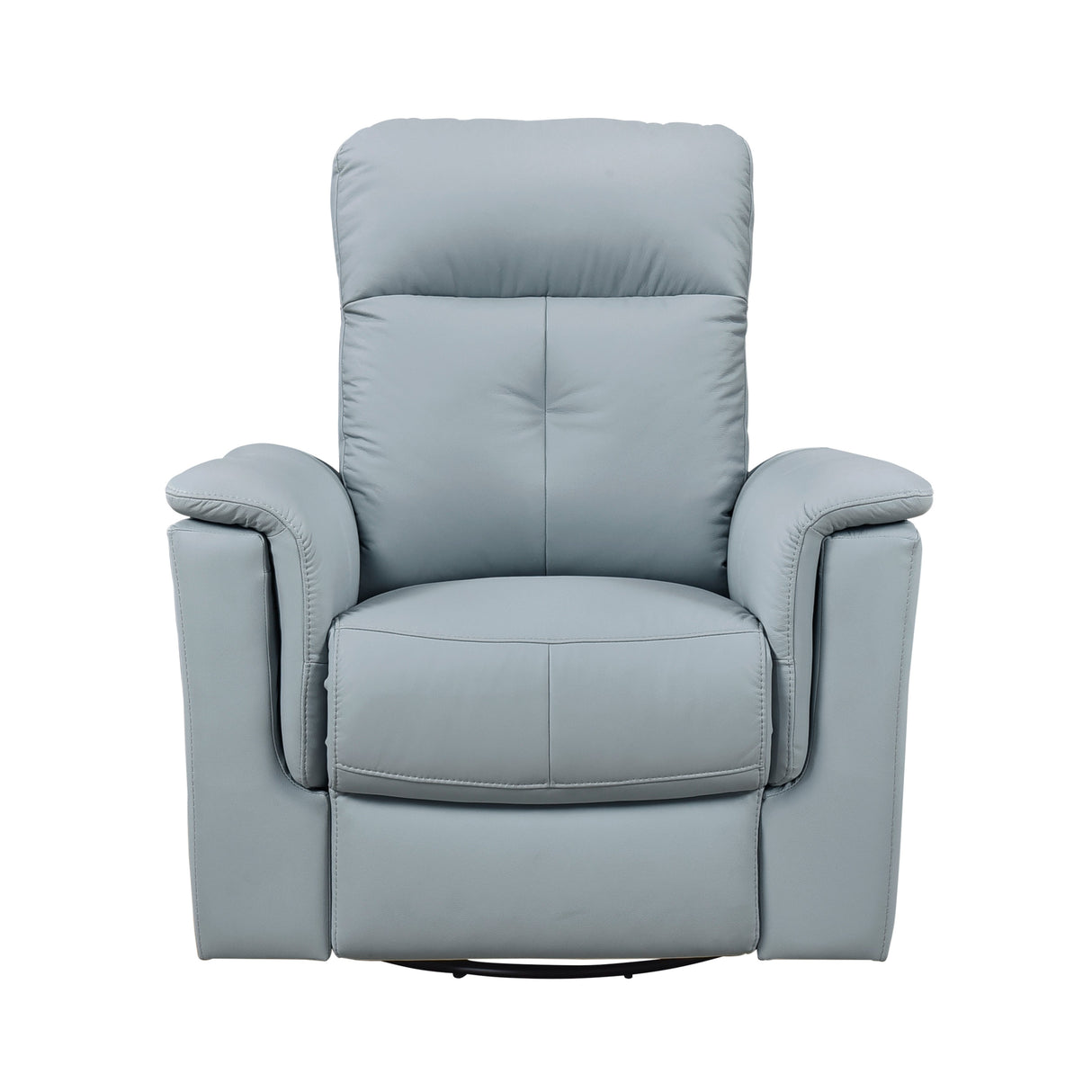 Bristow Blue Swivel Glider Reclining Chair