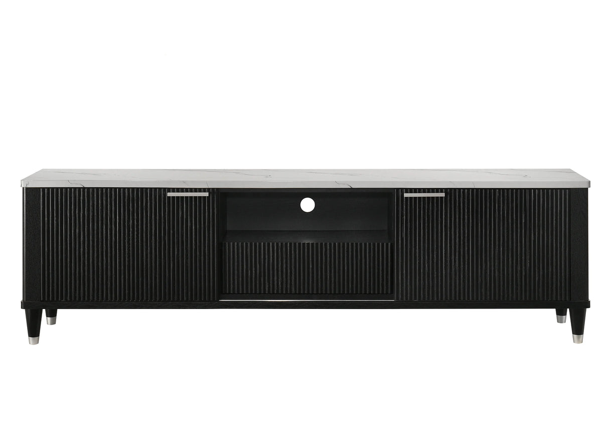 Britany Black TV Stand by Crown Mark at Eve Furniture