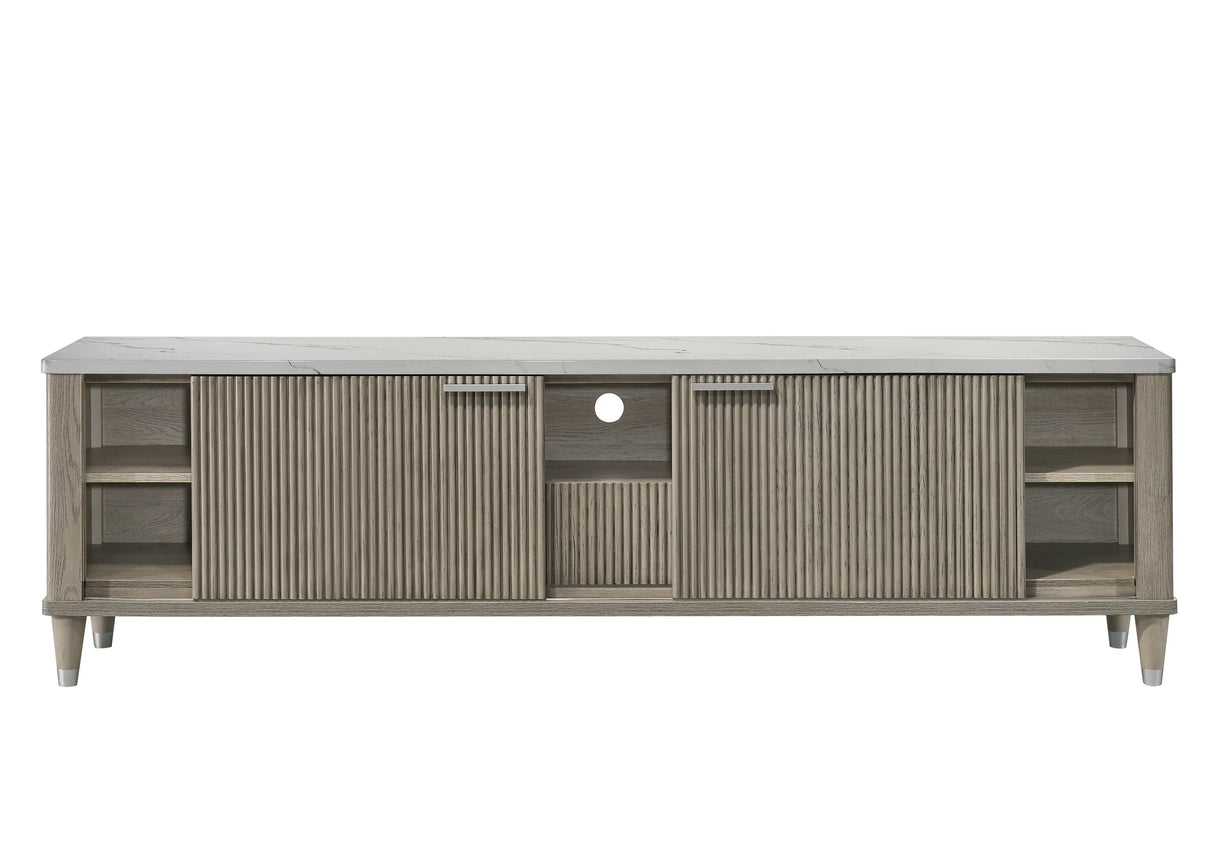 Britany Driftwood TV Stand by Crown Mark at Eve Furniture