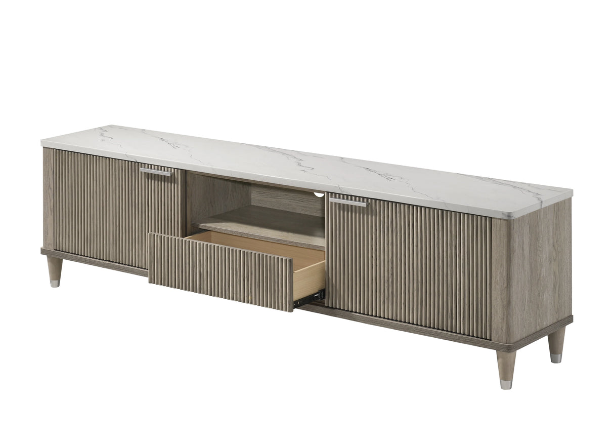 Britany Driftwood TV Stand by Crown Mark at Eve Furniture