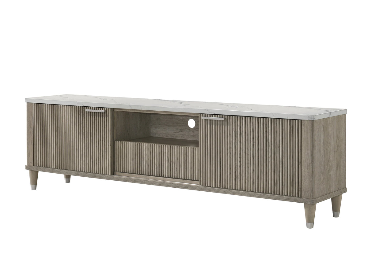 Britany Driftwood TV Stand by Crown Mark at Eve Furniture