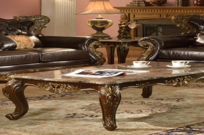 Britney Cherry End Table by Cosmos Furniture at Eve Furniture