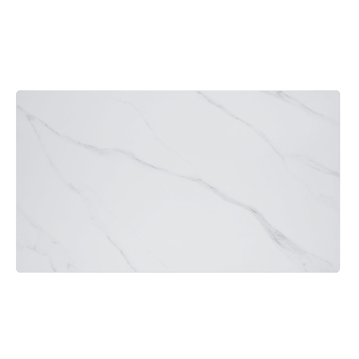 Brixley Black Faux Marble-Top Dining Table by Homelegance at Eve Furniture