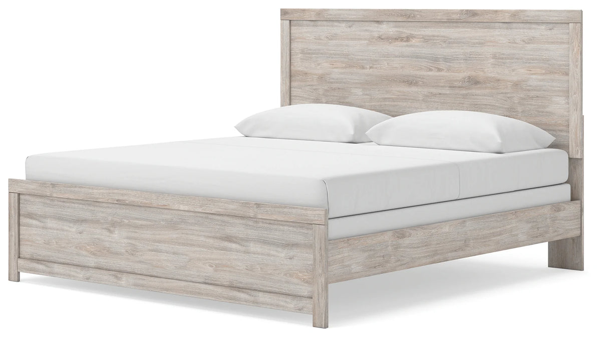 Broachmyn Gray King Panel Bed by Ashley at Eve Furniture