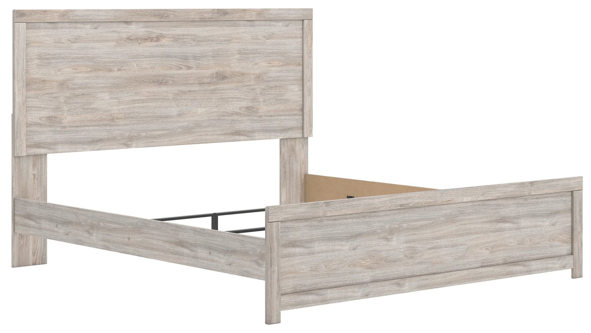 Broachmyn Gray King Panel Bed by Ashley at Eve Furniture