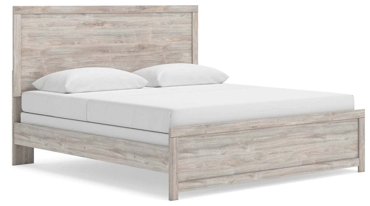 Broachmyn Gray King Panel Bed by Ashley at Eve Furniture