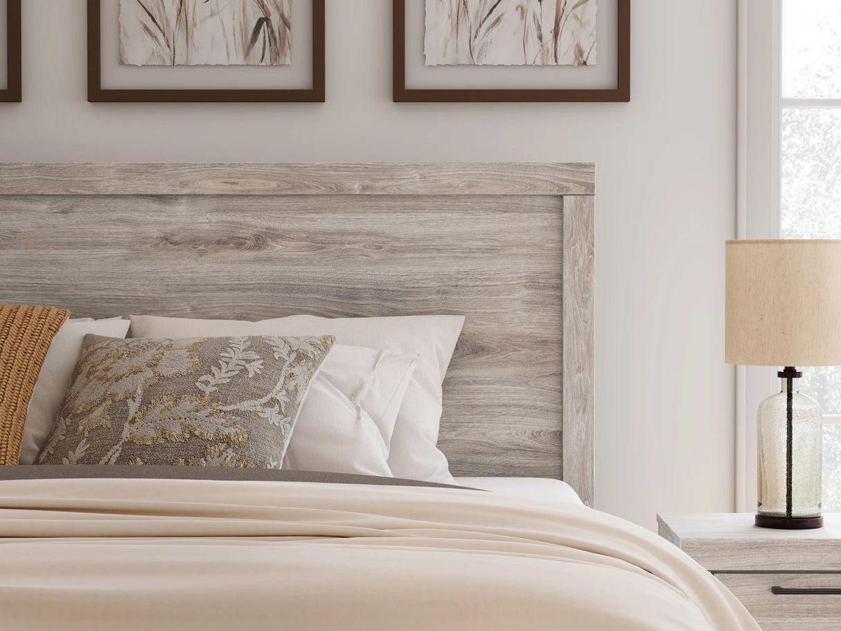 Broachmyn Gray Queen Panel Bed by Ashley at Eve Furniture