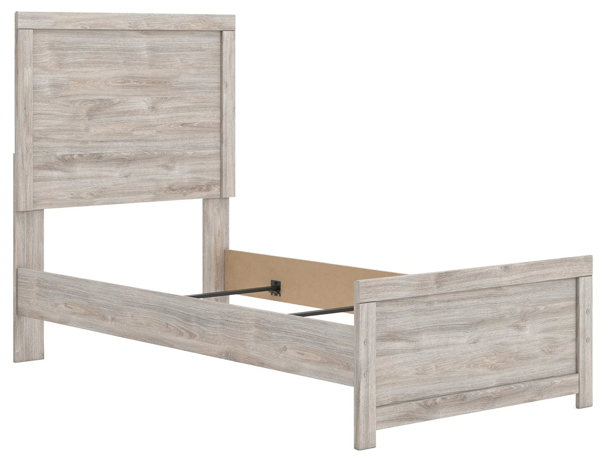 Broachmyn Gray Twin Panel Bed by Ashley at Eve Furniture
