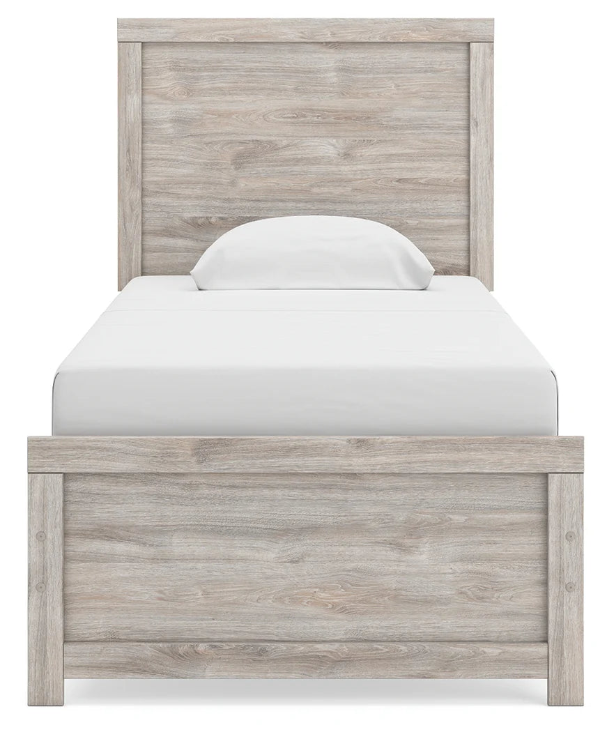 Broachmyn Gray Twin Panel Bed by Ashley at Eve Furniture
