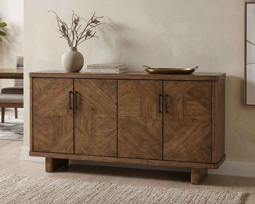 Broadmoor Brown Sideboard by Crown Mark at Eve Furniture