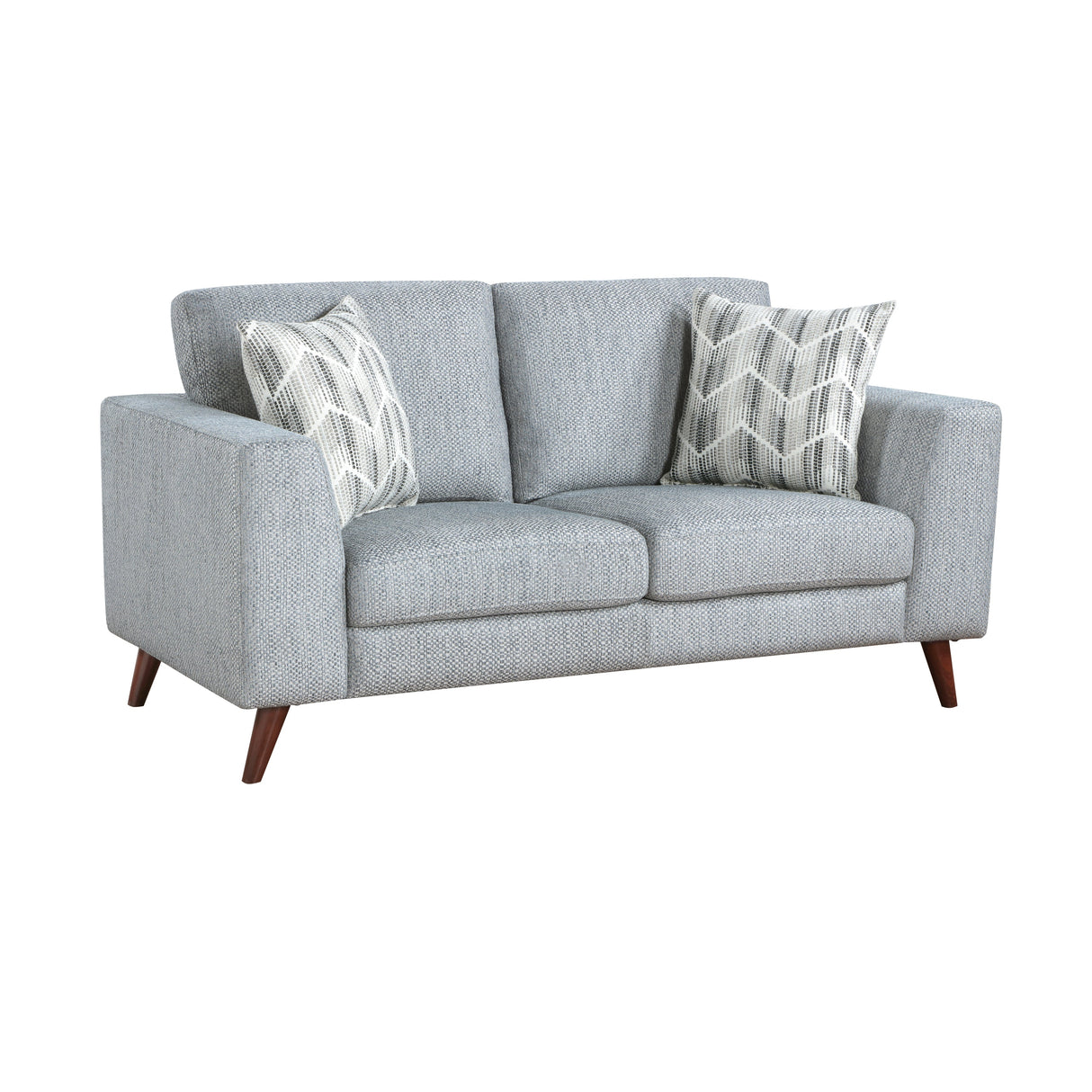 Broadway Grayish Blue Living Room Set by Homelegance at Eve Furniture