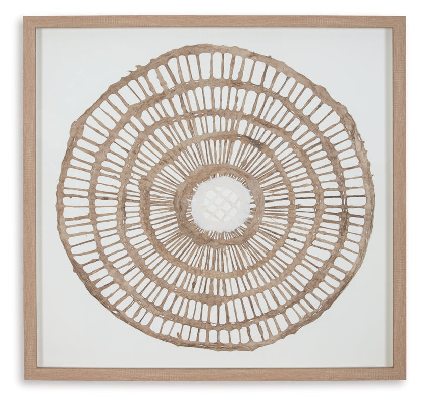 Brockham Brown Wall Decor by Ashley at Eve Furniture