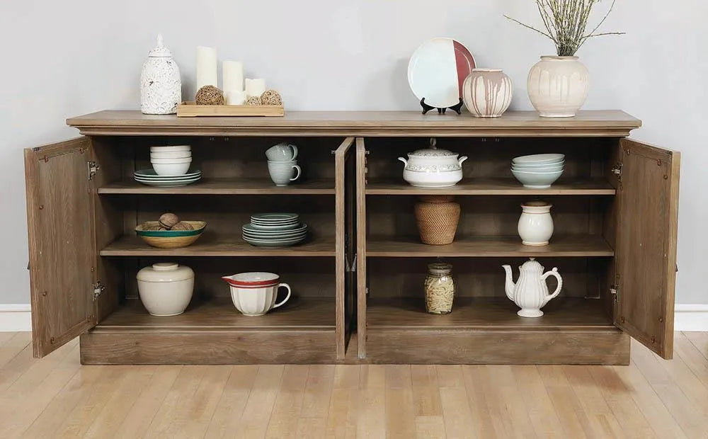 Brockway Cove 4-Door Server Barley Brown by Coaster at Eve Furniture