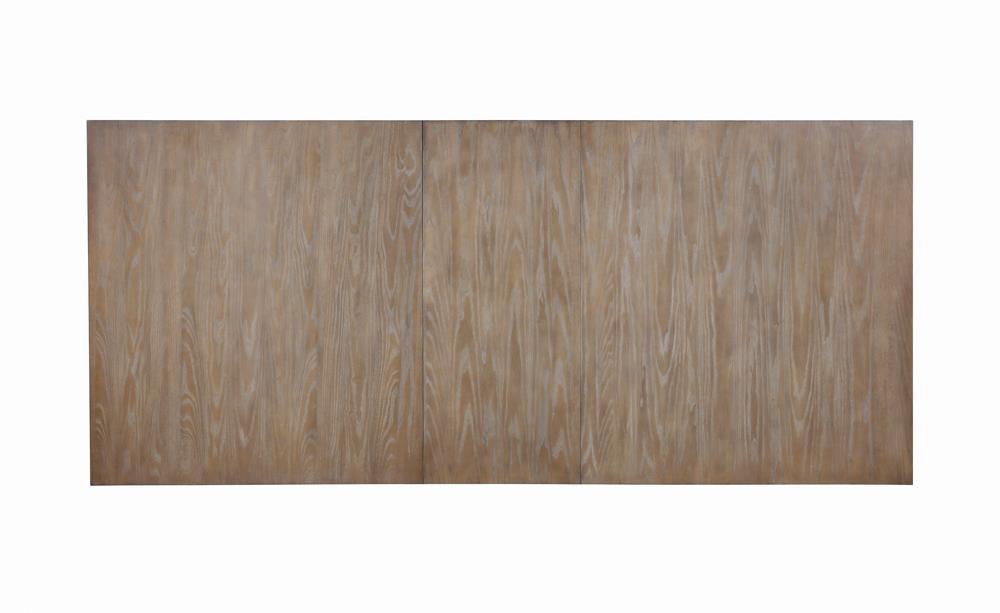 Brockway Cove and Barley Brown Trestle Dining Table by Coaster at Eve Furniture