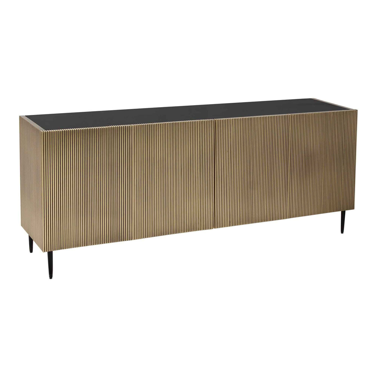Brogan Antique Brass Sideboard