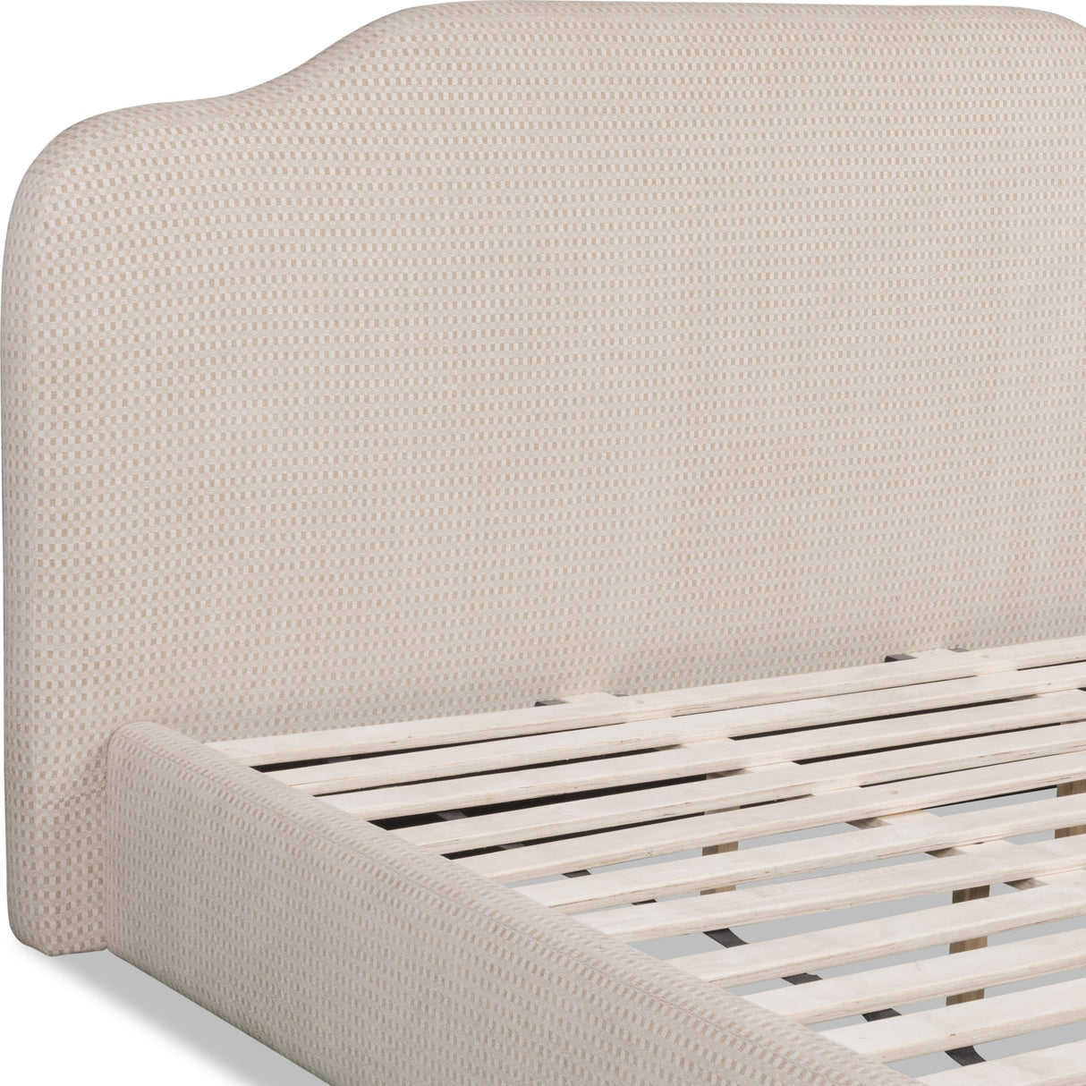 Bronson Pasadena Cottage Cream Queen Upholstered Bed by Modus Furniture at Eve Furniture
