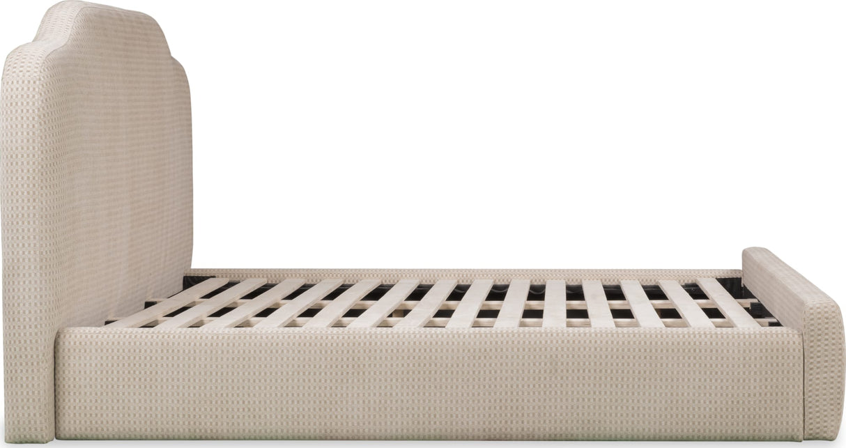 Bronson Pasadena Cottage Cream Queen Upholstered Bed by Modus Furniture at Eve Furniture