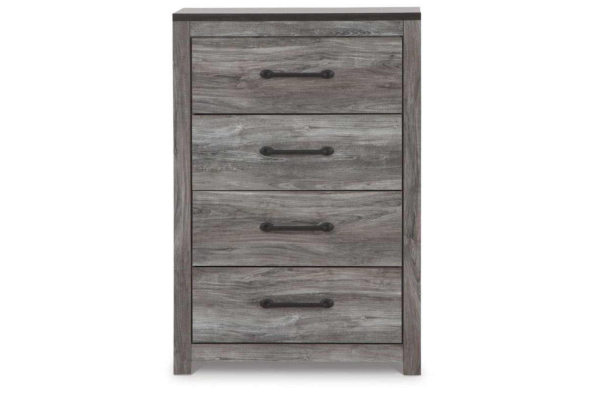 Bronyan Dark Gray Chest of Drawers by Ashley at Eve Furniture