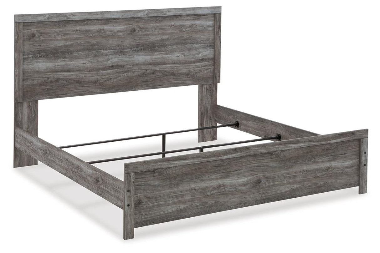 Bronyan Dark Gray King Panel Bed by Ashley at Eve Furniture