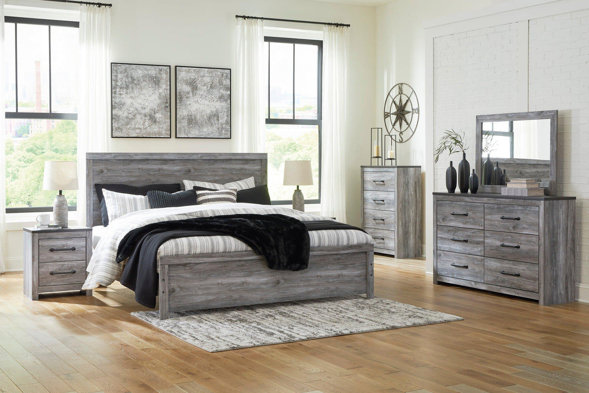Bronyan Dark Gray Panel Bedroom Set by Ashley at Eve Furniture
