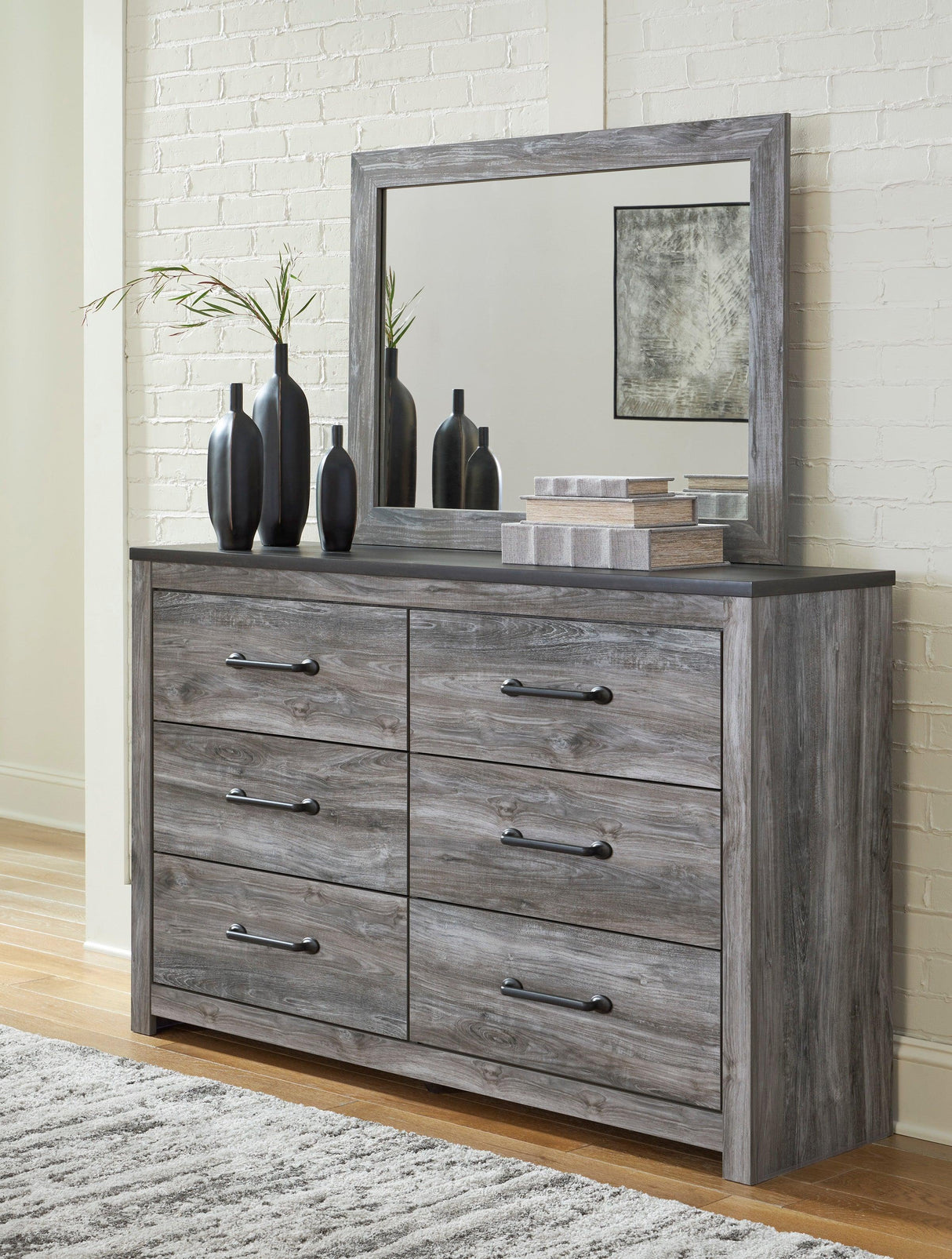 Bronyan Dark Gray Panel Bedroom Set by Ashley at Eve Furniture