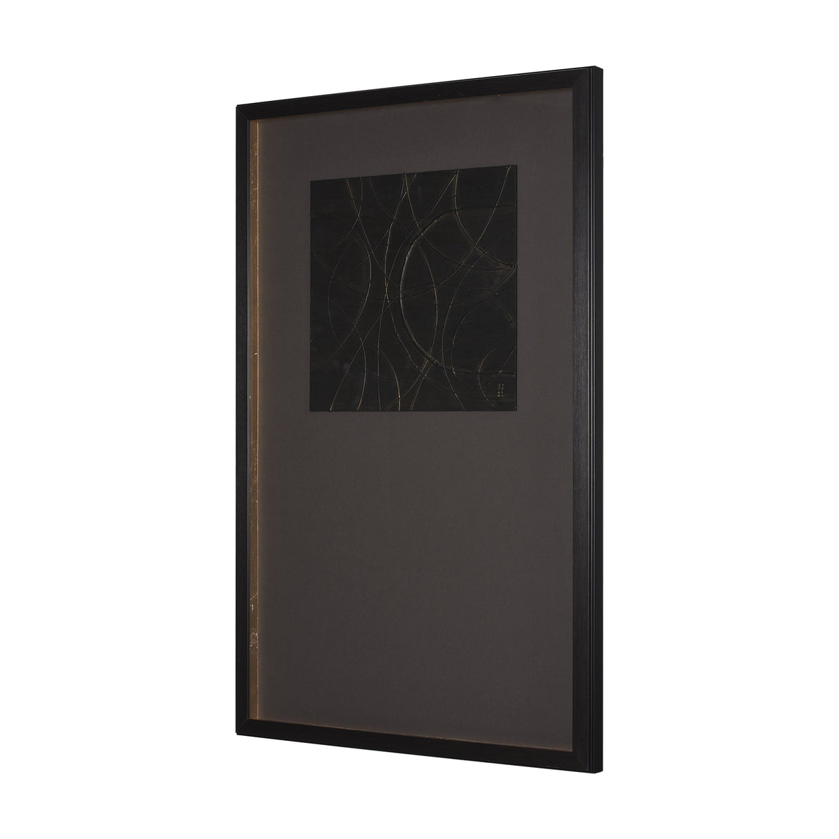 Bronze Meandera by Studio M a handmade Original Framed Artwork under Glass by Mercana at Eve Furniture