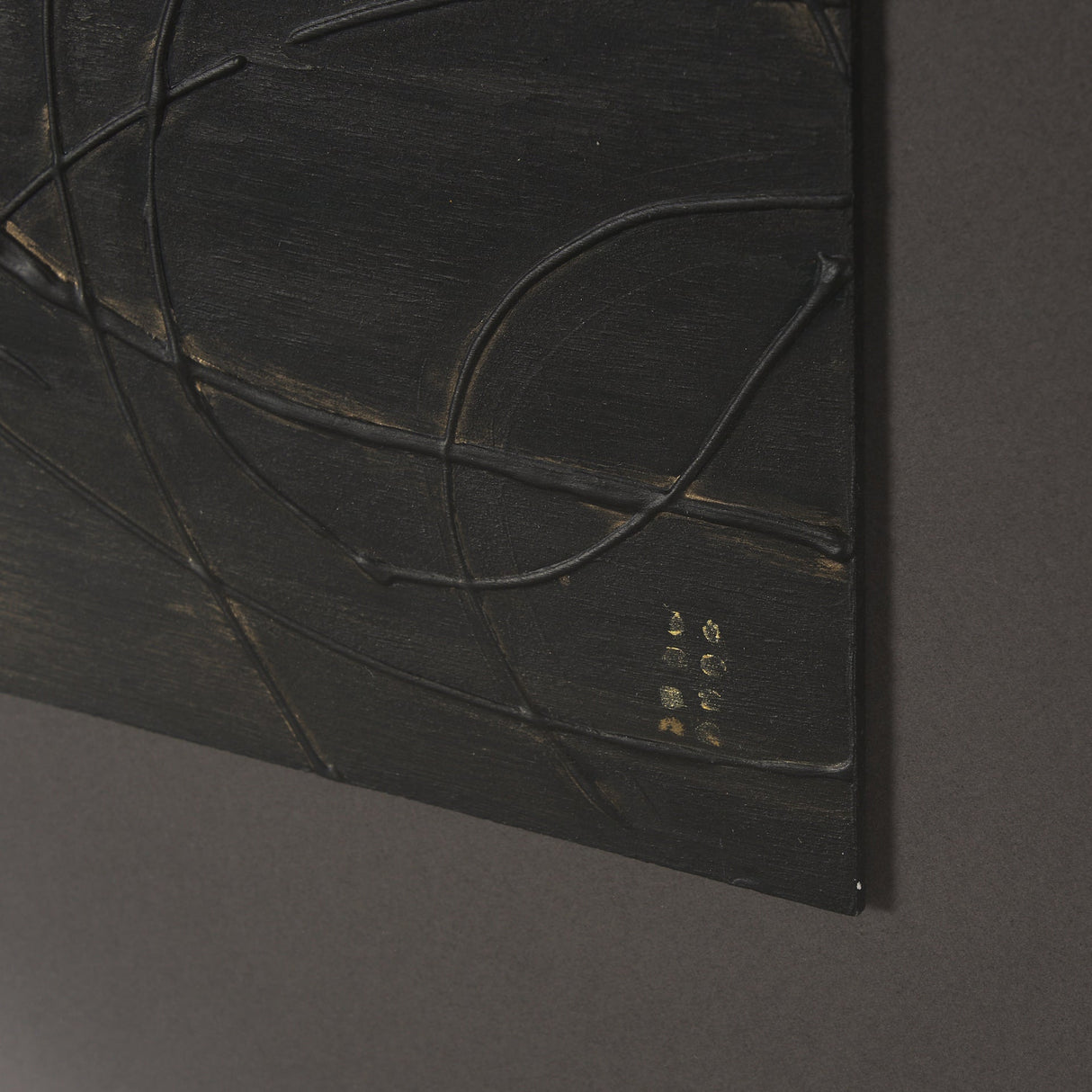 Bronze Meandera by Studio M a handmade Original Framed Artwork under Glass by Mercana at Eve Furniture