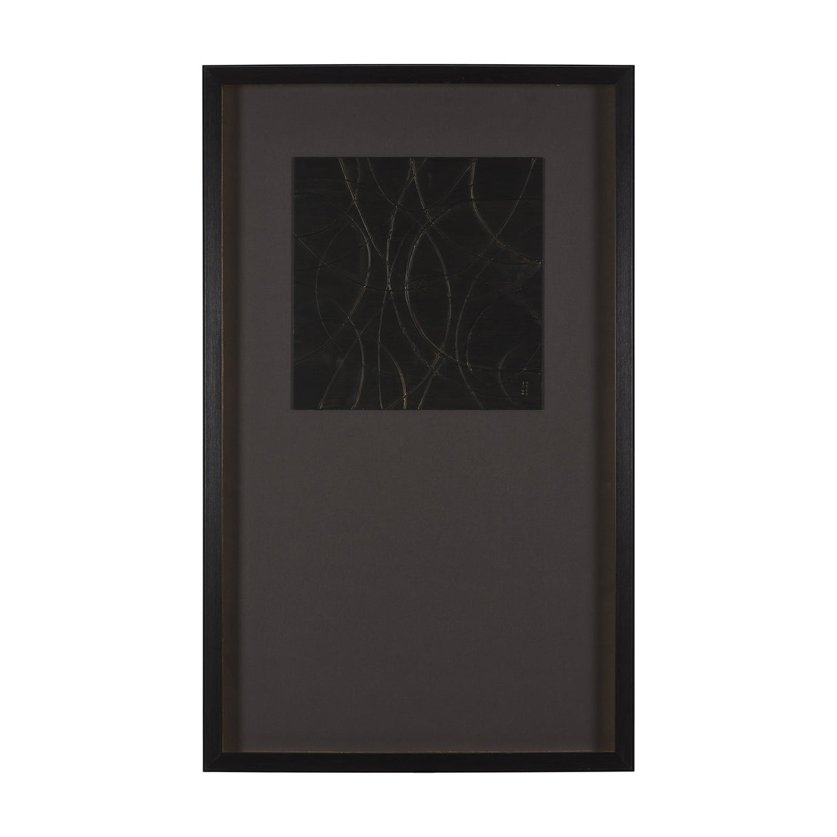 Bronze Meandera by Studio M a handmade Original Framed Artwork under Glass by Mercana at Eve Furniture