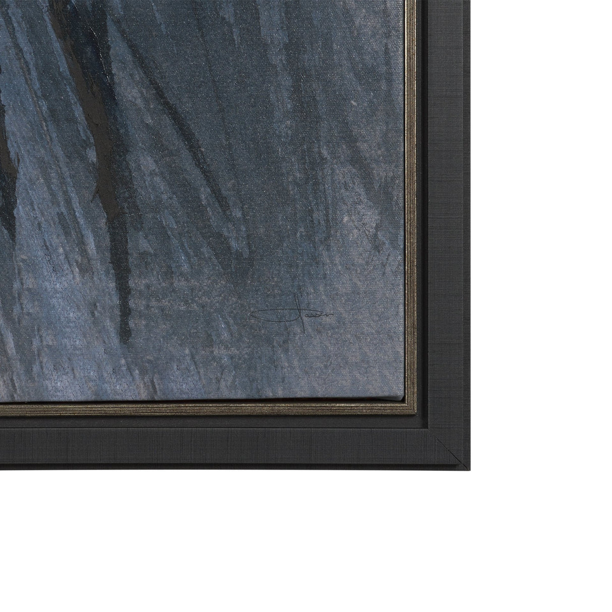 Brook and Willows II by Mercana Studio Hand-Embellished Textured Framed Canvas Artwork by Mercana at Eve Furniture