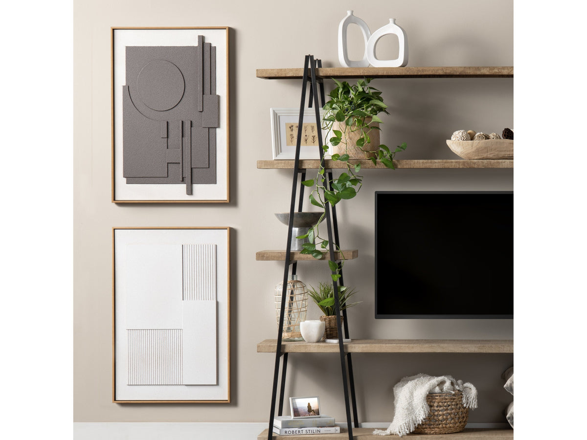 Brookeridge 2 Brown/Natural Wall Art by Crestview at Eve Furniture