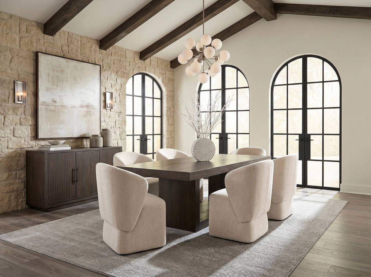 Brookings Brown Dining Server by Homelegance at Eve Furniture