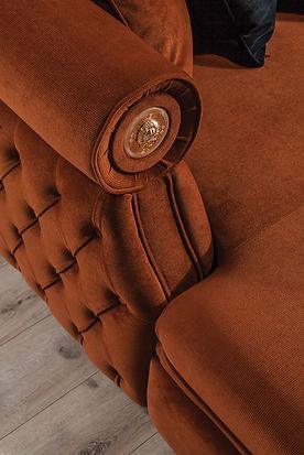 Brooklyn Orange Sectional by New Era Innovations at Eve Furniture