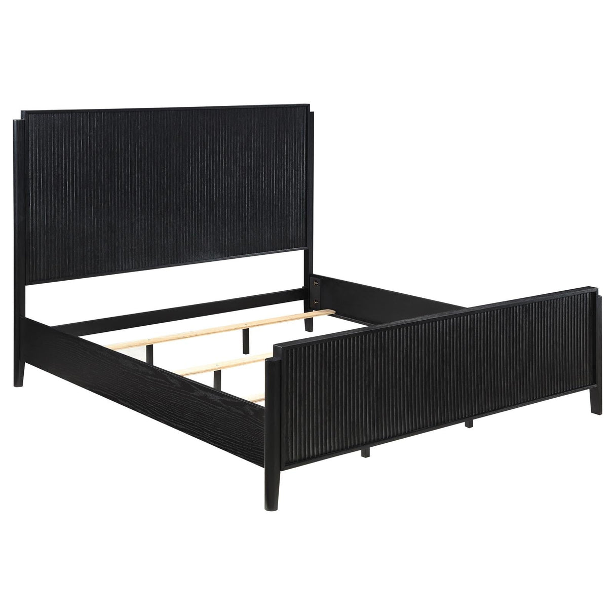 Brookmead Black 4-Piece Eastern King Bedroom Set by Coaster at Eve Furniture